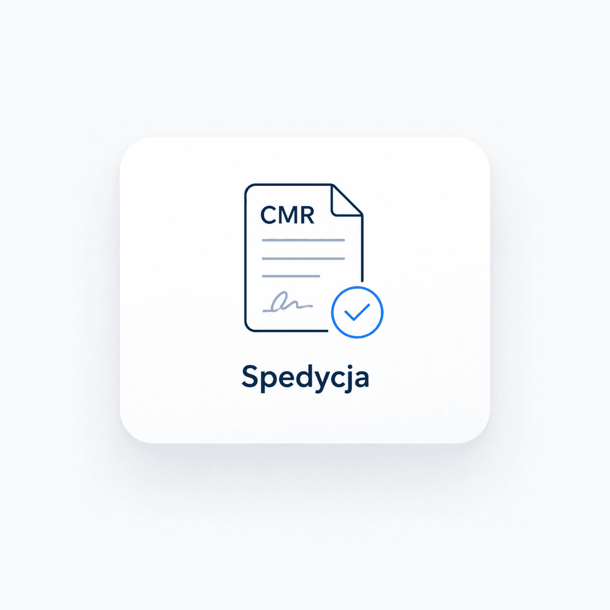 Kafelek usługi Spedycja